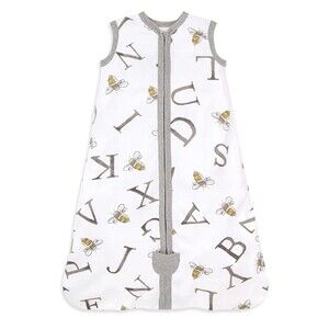Burts Bees Baby Beekeeper Alphabet Bee Wearable Blanket Sleeveless Size M